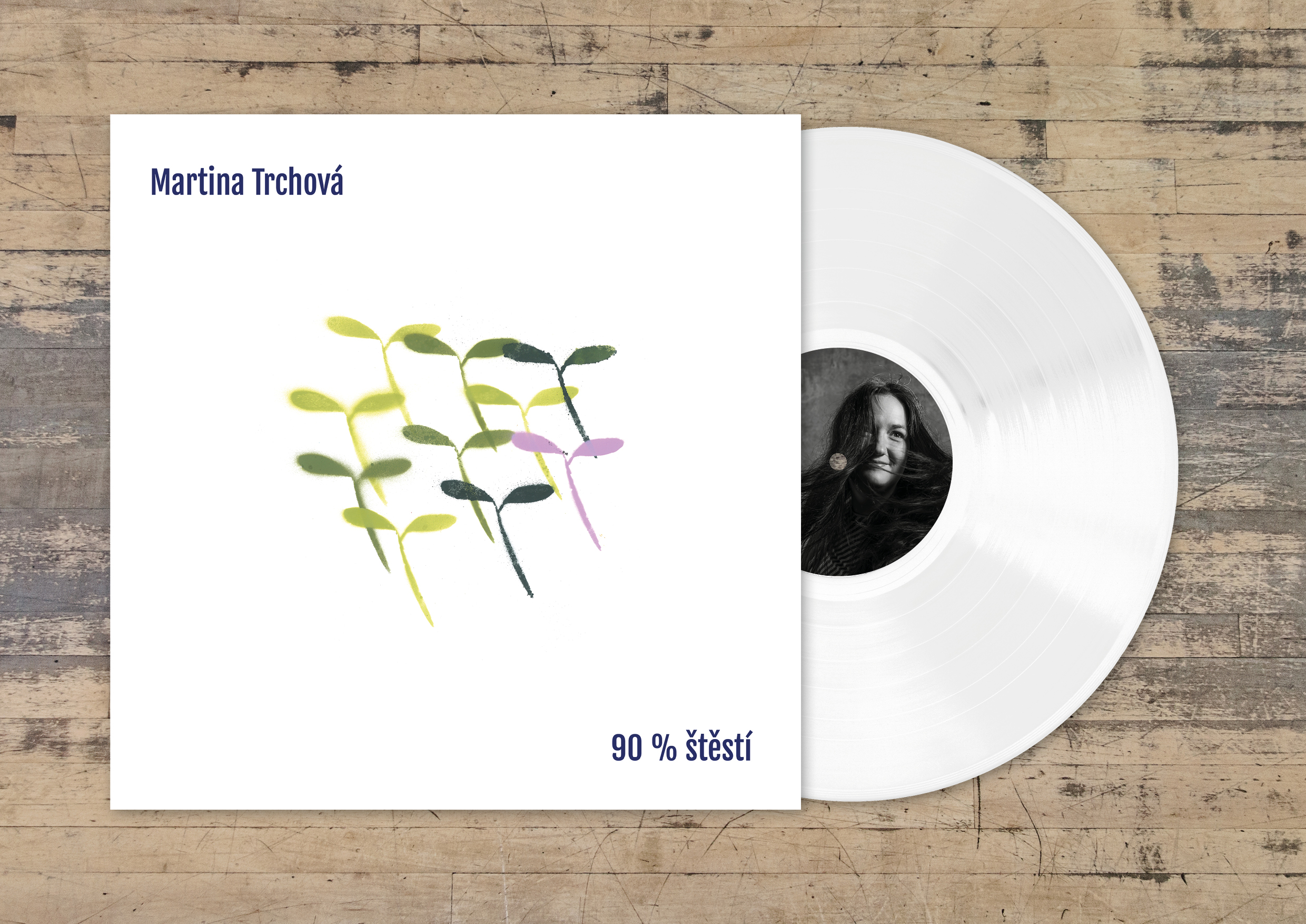 Featured image for “90 % štěstí – Vinyl”